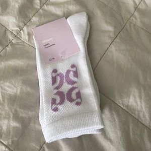 Glossier socks